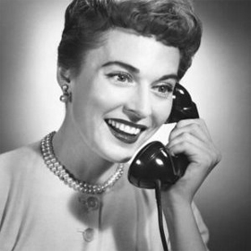 Woman Within Customer Service Phone